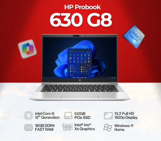 HP ProBook 630 G8 – Latest Model