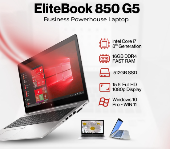 HP EliteBook 850 G5 – Business Powerhouse Laptop